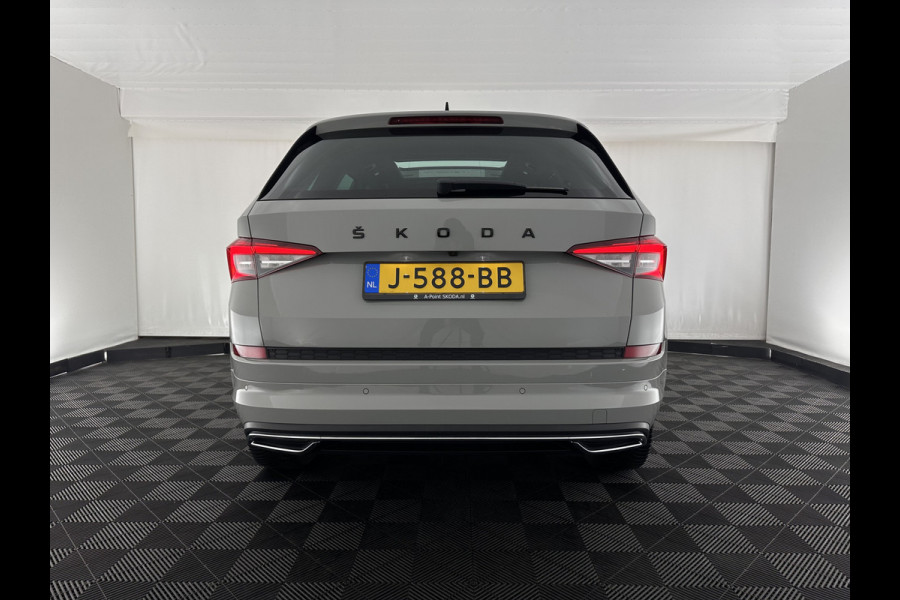 Škoda Kodiaq 1.5 TSI Sportline Business (INCL-BTW) Aut. *PANO | LEATHER-MICROFIBRE | FULL-LED | MEMORY-PACK | DIGI-COCKPIT | NAVI-FULLMAP | CAMERA | DAB+ | AMBIENT-LIGHT | KEYLESS | DAB+ | CARPLAY | PRIVACY-GLASS | 20"ALU*