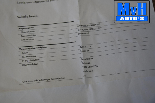 Volkswagen Golf 1.0 eTSI Life|ACC|NAVI|PDC|ORG.NL|LED|VIRTUAL