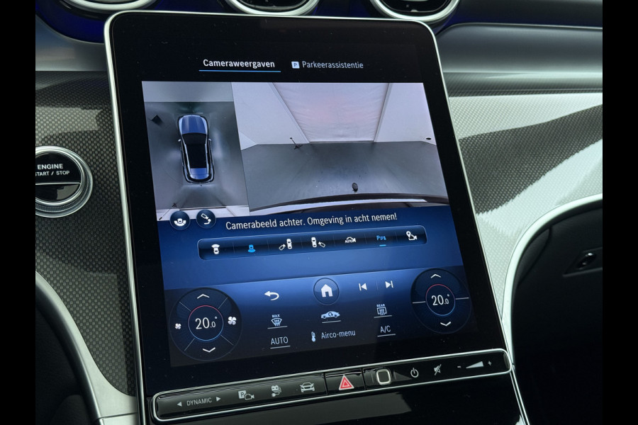 Mercedes-Benz GLC 400e 4Matic AMG // Trekhaak // Luchtvering // Meesturende Achteras // Panoramadak // Nightpakket // 360 Camera // Digital Light