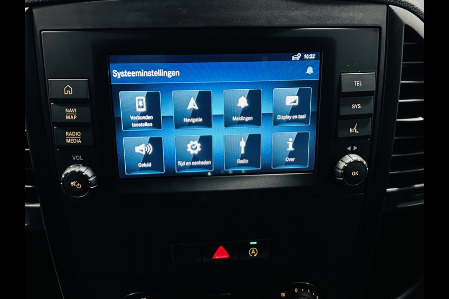 Mercedes-Benz Vito 110 CDI Lang // Airco // Navigatie// // Achterklep // Bumpers in kleur // Groot Scherm // Betimmering