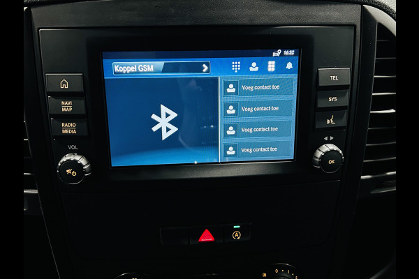 Mercedes-Benz Vito 110 CDI Lang // Airco // Navigatie// // Achterklep // Bumpers in kleur // Groot Scherm // Betimmering