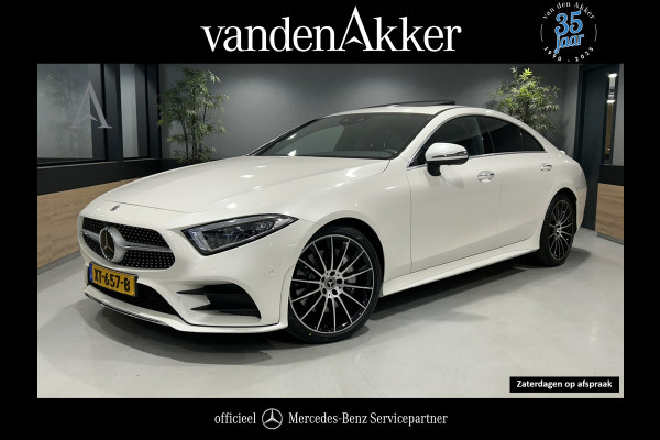 Mercedes-Benz CLS-Klasse 450 4Matic AMG // Burmester // 360 Camera // Sunroof // Trekhaak // 20 inch // Designo White // Distronic
