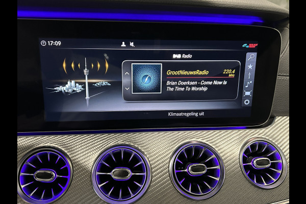 Mercedes-Benz CLS-Klasse 450 4Matic AMG // Burmester // 360 Camera // Sunroof // Trekhaak // 20 inch // Designo White // Distronic