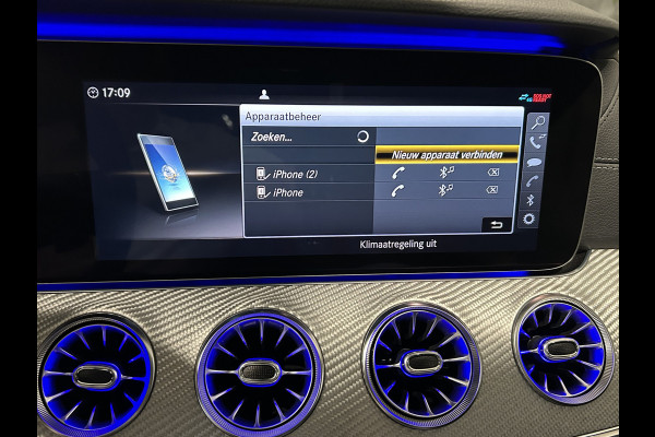 Mercedes-Benz CLS-Klasse 450 4Matic AMG // Burmester // 360 Camera // Sunroof // Trekhaak // 20 inch // Designo White // Distronic