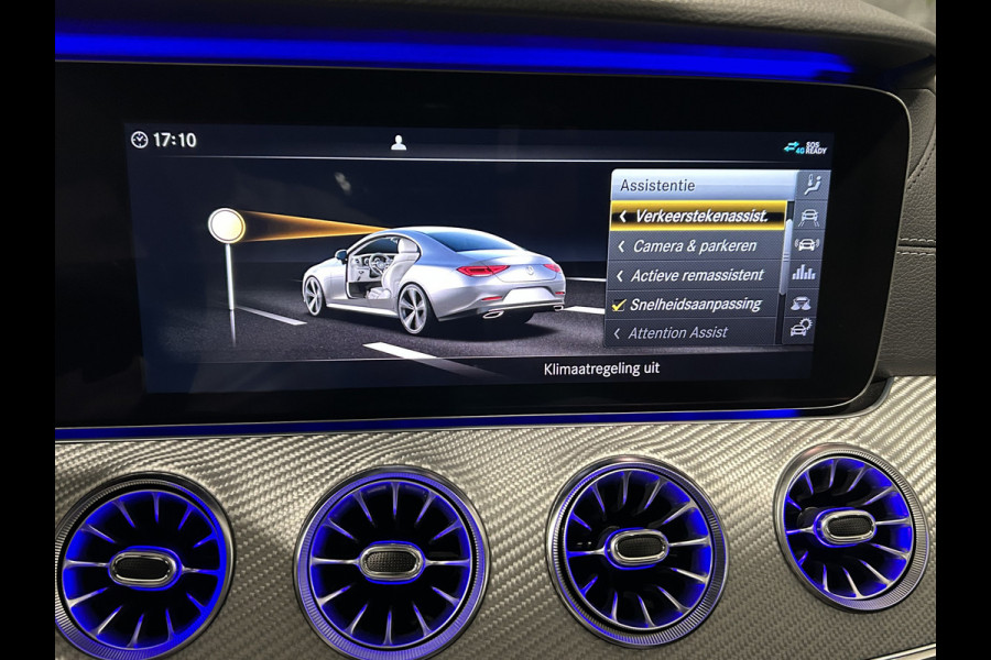 Mercedes-Benz CLS-Klasse 450 4Matic AMG // Burmester // 360 Camera // Sunroof // Trekhaak // 20 inch // Designo White // Distronic