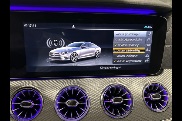 Mercedes-Benz CLS-Klasse 450 4Matic AMG // Burmester // 360 Camera // Sunroof // Trekhaak // 20 inch // Designo White // Distronic