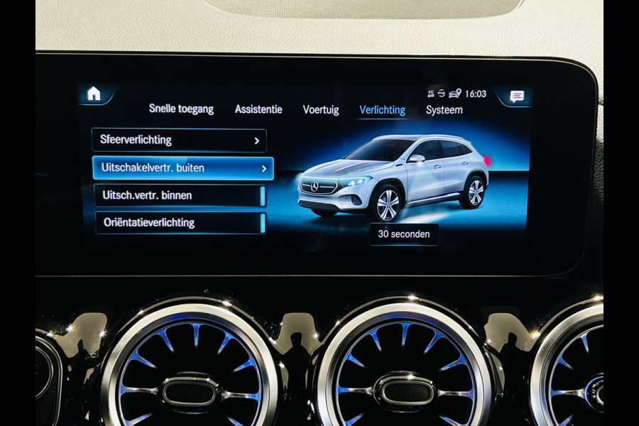 Mercedes-Benz EQA 250 Luxury 67kWh // Camera // Dode Hoek Ass. // D. Glas // Elektrische Achterklep // Sfeerverlichting // Widescreen // Cruise