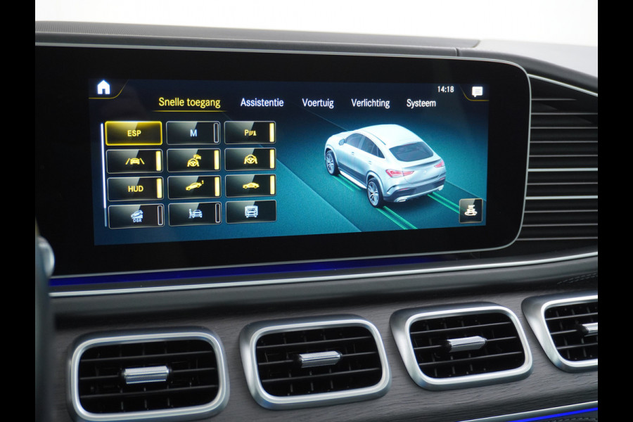 Mercedes-Benz GLE Coupé 350e AMG // Luchtvering // Massage Stoelen // Panoramadak // Trekhaak 3500kg // Headup // Nappa Leer // Stoelkoeling // Bu