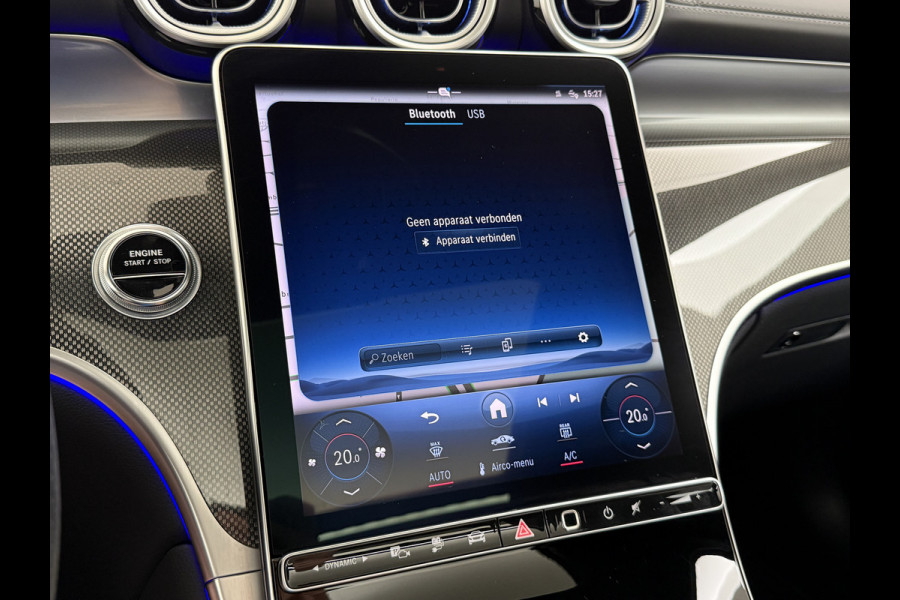 Mercedes-Benz GLC 400e 4Matic AMG 381PK // Airmatic // Trekhaak // Panoramadak // Achteras besturing // Memory // Treeplanken // 20 inch // Camera