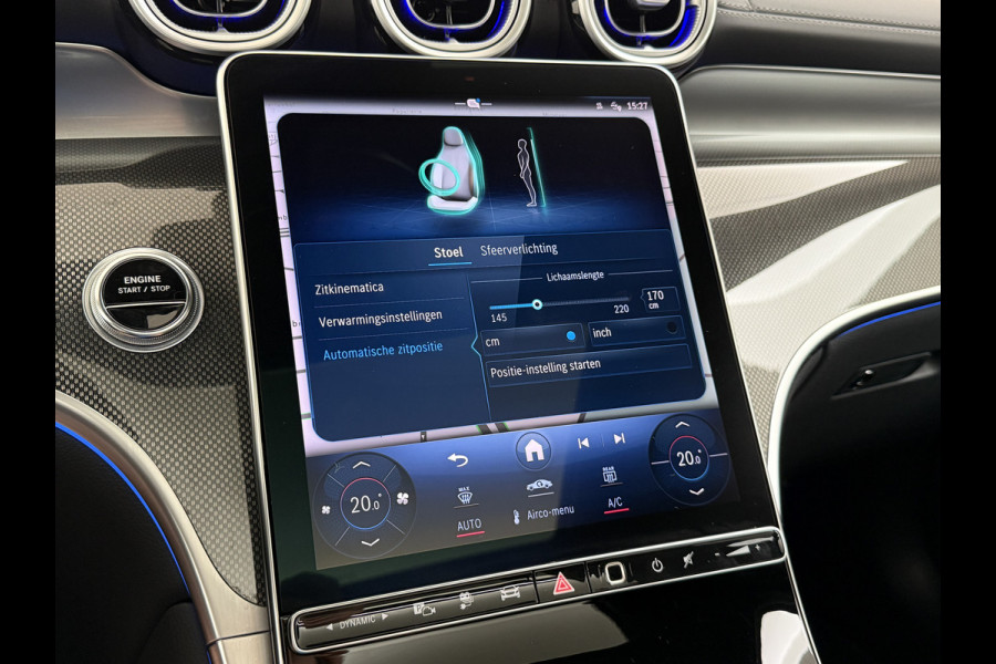 Mercedes-Benz GLC 400e 4Matic AMG 381PK // Airmatic // Trekhaak // Panoramadak // Achteras besturing // Memory // Treeplanken // 20 inch // Camera