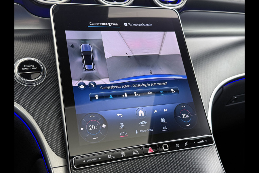 Mercedes-Benz GLC 300e AMG 4Matic // Trekhaak // Massage // Burmester 3D // Multi Contour Stoelen // 360 // Distronic // Panoramadak // AirBalance