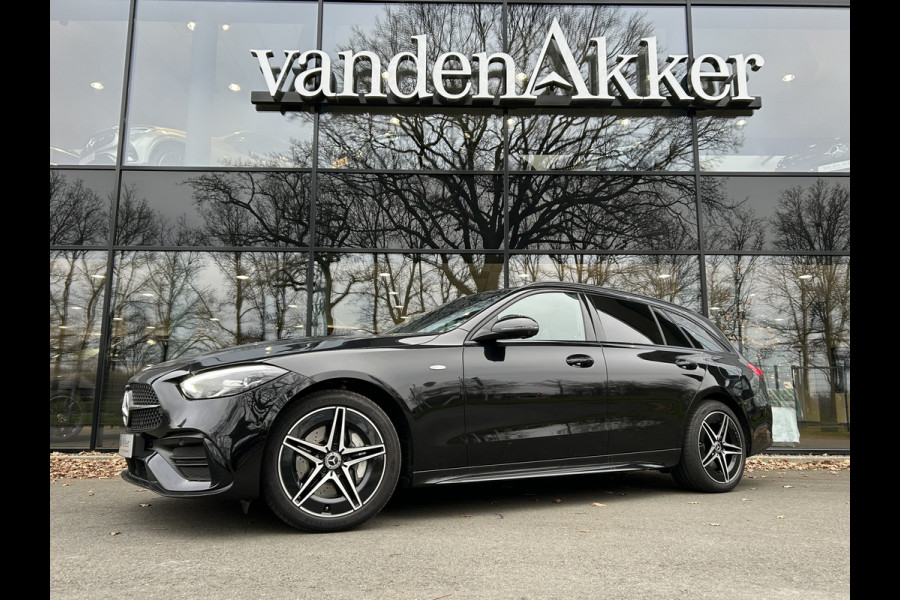 Mercedes-Benz C-Klasse 300e AMG Estate // Trekhaak // Panoramadak // Distronic // 360 Camera // Memory // Sfeerverlichting