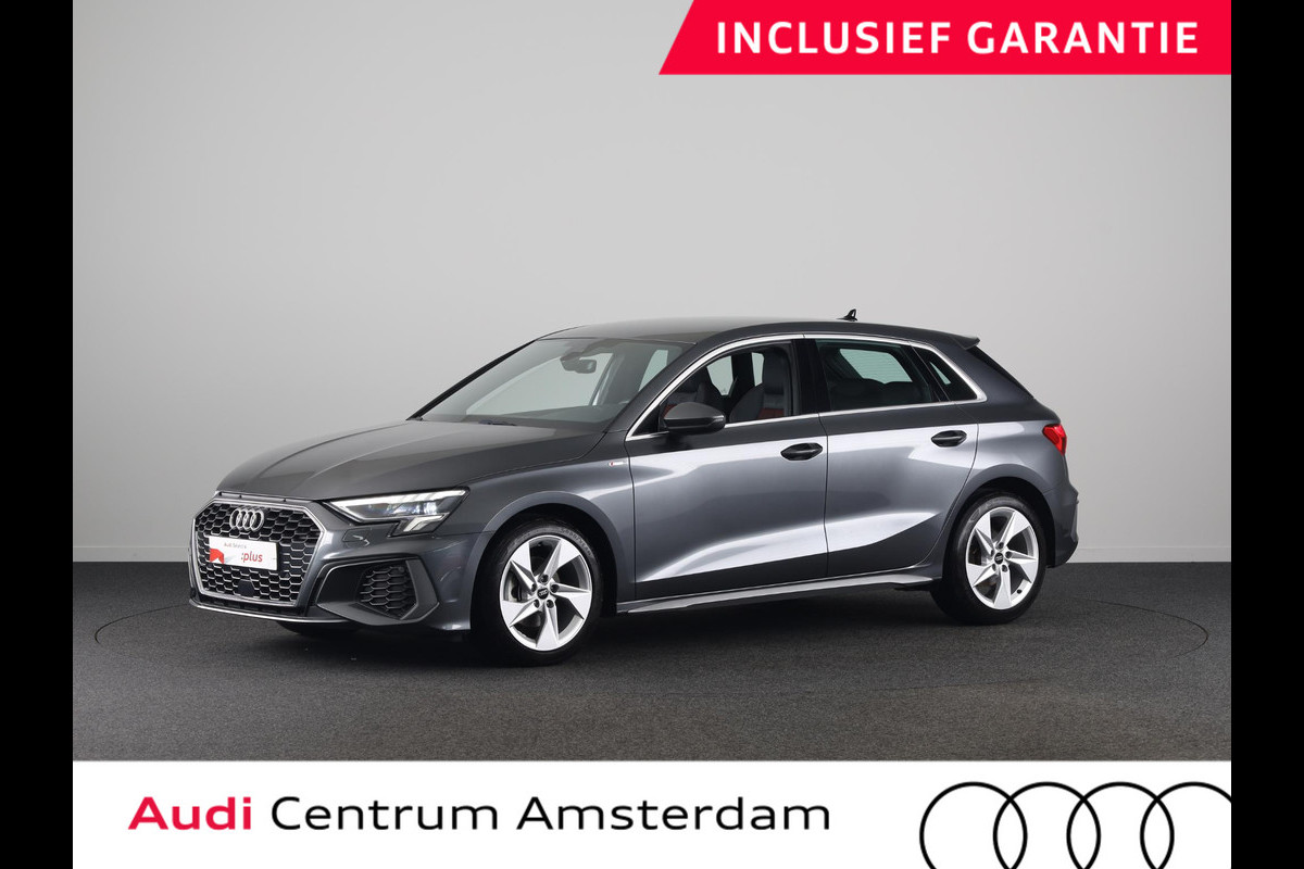 Audi A3 Sportback 30 TFSI S edition 110 pk | Navigatie | Parkeersensoren achter | Autom. airco | LED koplampen | Apple Carplay/Android Auto |