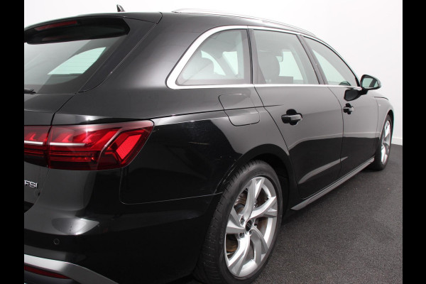 Audi A4 Avant 40 TFSI 205pk Automaat S Line Plus | Adaptive Cruise Control | Climate Control | LED | Navigatie | Parkeersensoren | Vitrual cockpit | Lichtmetalen velgen | Elektrische kofferbak | Line assist