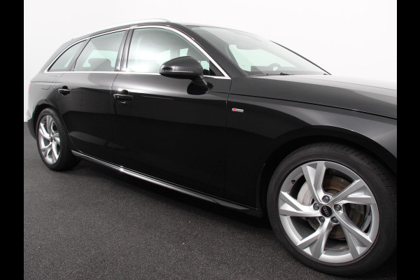 Audi A4 Avant 40 TFSI 205pk Automaat S Line Plus | Adaptive Cruise Control | Climate Control | LED | Navigatie | Parkeersensoren | Vitrual cockpit | Lichtmetalen velgen | Elektrische kofferbak | Line assist