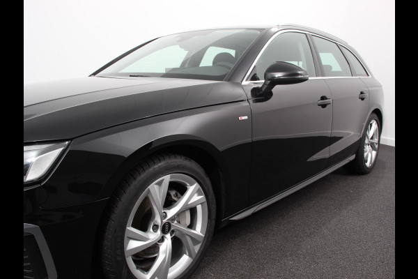 Audi A4 Avant 40 TFSI 205pk Automaat S Line Plus | Adaptive Cruise Control | Climate Control | LED | Navigatie | Parkeersensoren | Vitrual cockpit | Lichtmetalen velgen | Elektrische kofferbak | Line assist