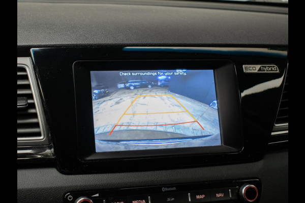 Kia Niro 1.6 GDi Hybrid DynamicLine Sport (NAVI,CAMERA,CRUISE,LANE ASSIST,LEDER,LED,SPORTSTOELEN,LM VELGEN,NETTE STAAT)