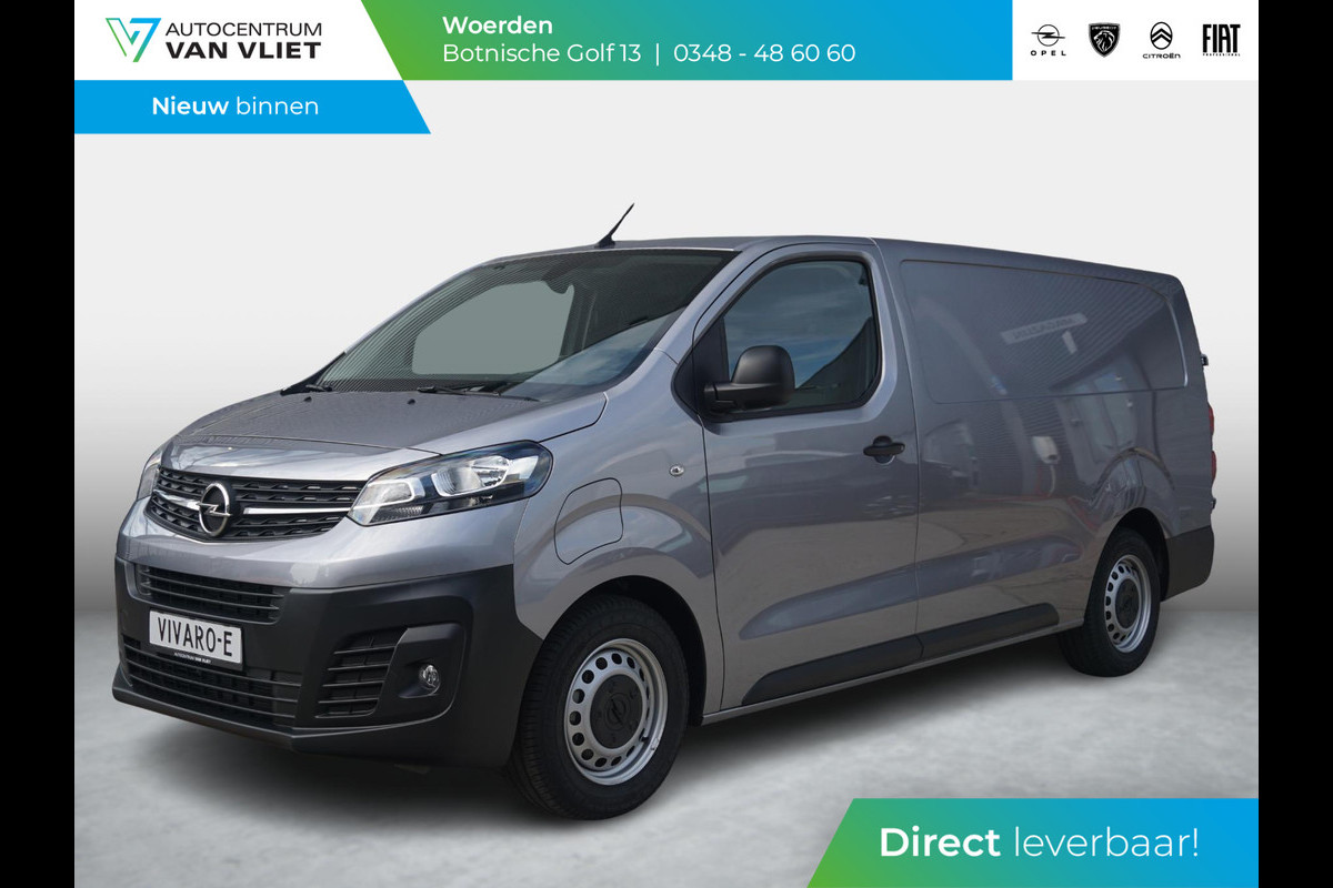 Opel Vivaro Electric L3 75 kWh | tot 8 jaar garantie | navigatie incl. Apple Carplay | airco | parkeersensoren | e-Call pakket | 3-zitplaatsen | rijklaarprijs