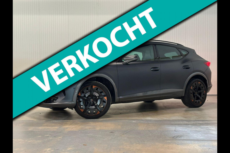 CUPRA Formentor 2.0 TSI 4DRIVE VZ | AMBIANCE | LEDER | CAMERA | MAT BLAUW