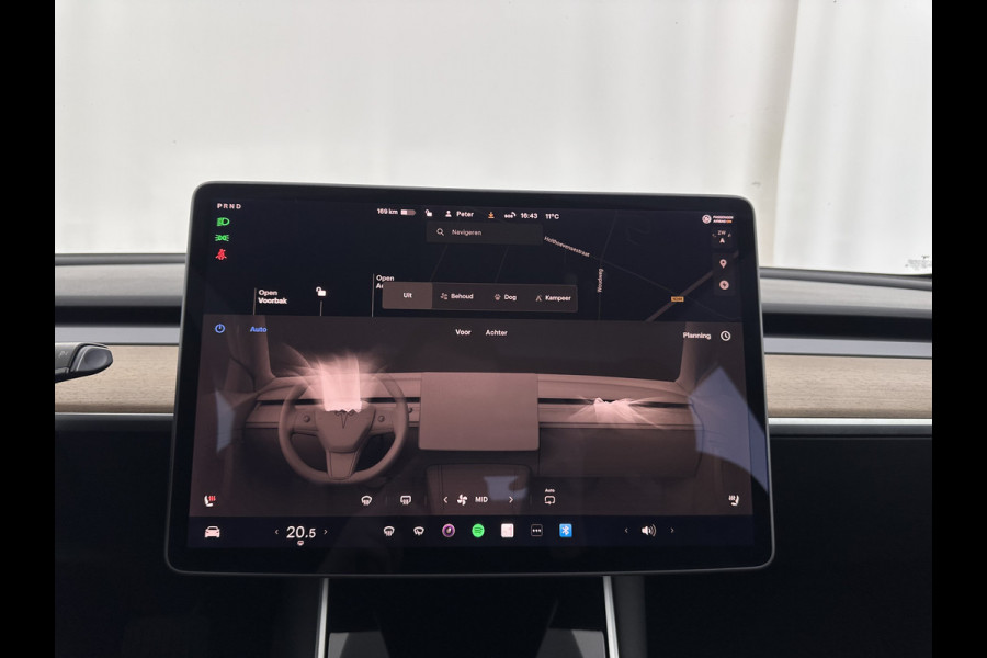 Tesla Model 3 Standard RWD Plus 60 kWh [ 3-Fase ] (INCL-BTW) Aut. *PANO | AUTO-PILOT | LEATHER | KEYLESS | FULL-LED | MEMORY-PACK | TOP-VIEW | DAB | CARPLAY | DIGI-COCKPIT | LANE-ASSIST | COMFORT-SEATS | 19"ALU*