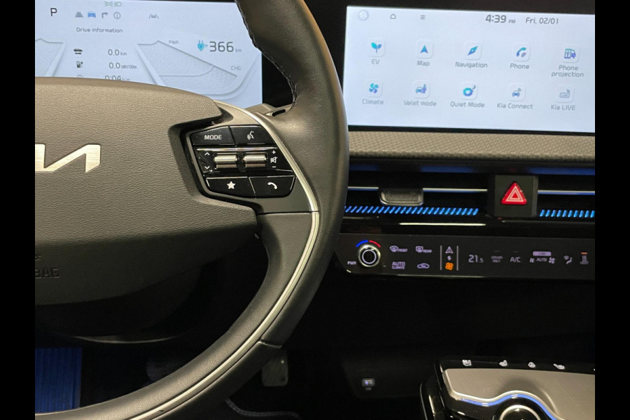 Kia Ev6 Plus Advanced 77.4 kWh|98,5% SOH|LEDER|MEMORY|STOELVERW.V+A/STOELVENT.V|STUURVERW|CAMERA|CARPLAY/ANDROID|1eEIG|NL-AUTO|NAP