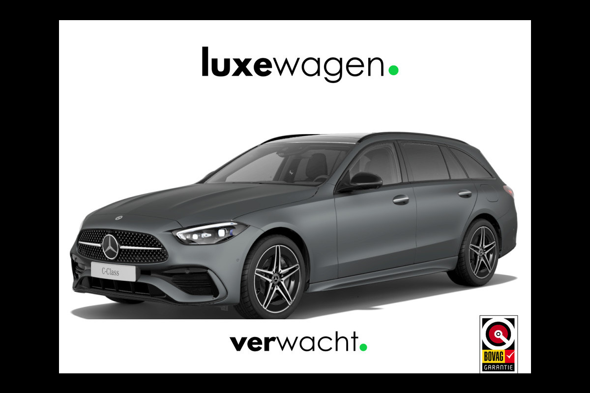 Mercedes-Benz C-Klasse Estate 300 e AMG Magno! Pano Distr Trekh HUD 360 Memory Night