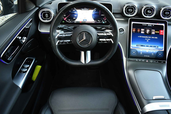 Mercedes-Benz C-Klasse Estate 300 e AMG Magno! Pano Distr Trekh HUD 360 Memory Night