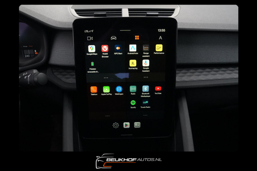 Polestar 2 Long Range 78 kWh Trekhaak Carplay Soh 91.7% Cam