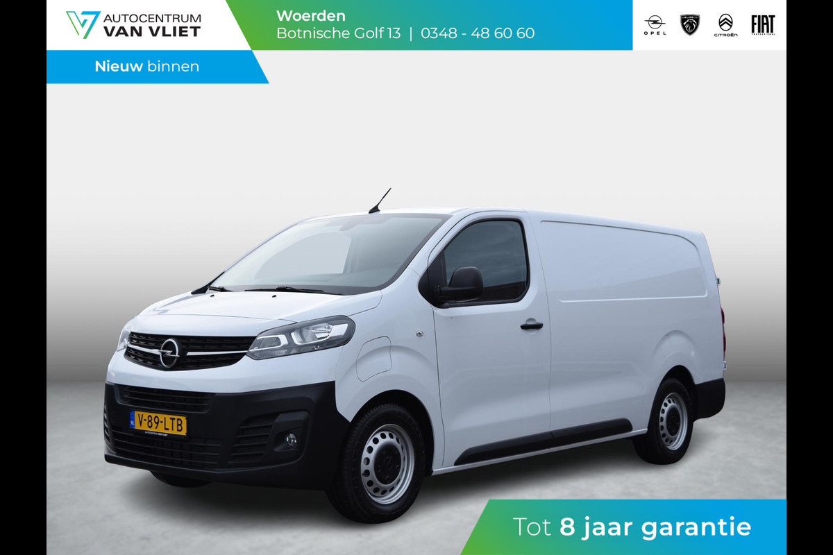 Opel Vivaro Electric L3 75 kWh | tot 8 jaar garantie | navigatie incl. Apple Carplay | airco | parkeersensoren | e-Call pakket | Comfort stoelen | rijklaarprijs