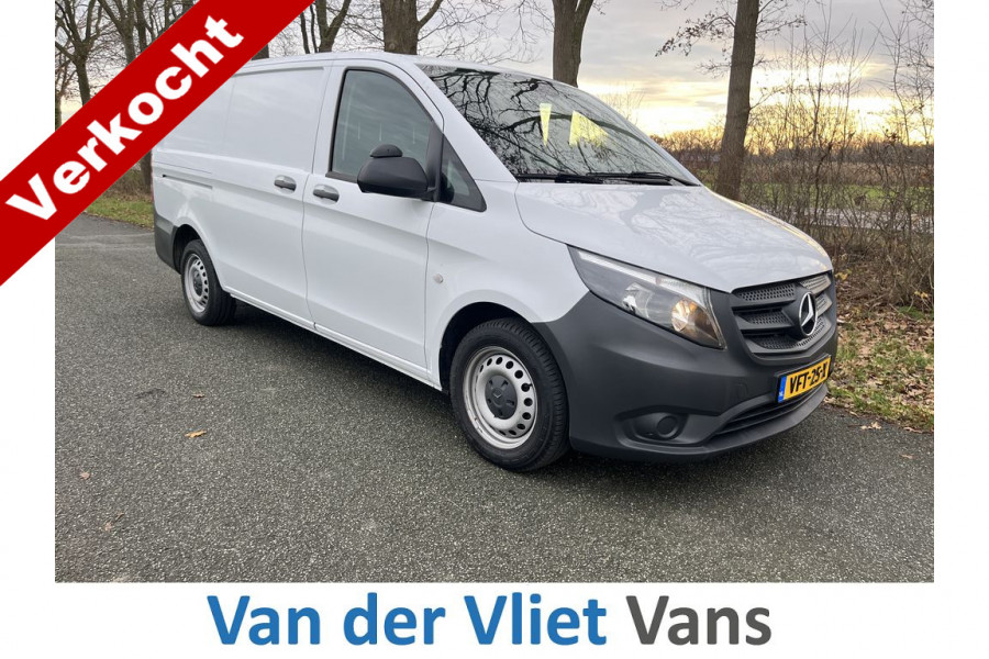 Mercedes-Benz Vito 110 CDI E6 102pk Lang 3p Lease €220 p/m, Airco, Trekhaak,  onderhoudshistorie aanwezig