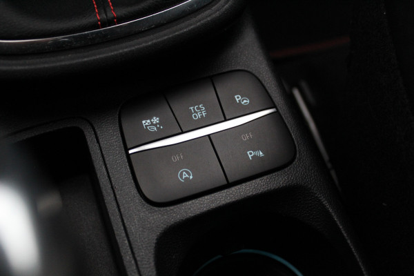 Ford Puma 1.0-155pk EcoBoost Hybrid ST-Line X. Erg mooi, nette, luxe en sportieve Ford Puma ! Autm. airco, stoel-, stuur- en voorraamverw., camera, elektr. achterkl., trekhaak+afneemb. kogel, B&O soundsyst., lane- en side assist, adapt. cruise cntrl, LED verl. etc.