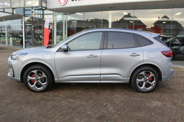 Ford Kuga 2.5-243pk PHEV ST-Line X. Nieuwste model ! Van €. 54.937,- voor €. 43.735,- ! Trekgewicht 2.100kg ! Elektr. panoramadak, Elektr. inklapb. trekhaak, stoel-, stuur- en voorraamverw., lane- en side assist, 360gr. camera, HUD, Apple/Android, Elektr. verstelb. stoelen, LED verl. etc etc