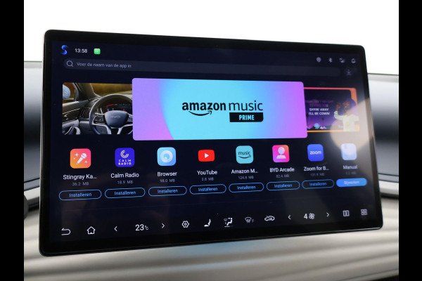 BYD ATTO 3 DESIGN 60 kWh + SCHUIFDAK | LEDER | 360 CAMERA | 15,6" SCHERM | WARMTEPOMP | ADAPTIVE CRUISE