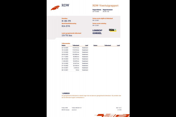 Kia Ev6 GT-Line 77.4 kWh|99%SOH|BLACK ED|FULL OPTION|PANO|STOELVERW+VENT|STUURVERW.|360+3D CAMERA|CARPLAY|INCL.BTW|1e EIG.|NL|NAP|