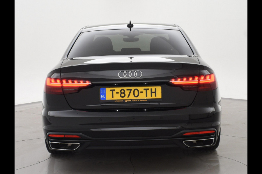 Audi A4 Limousine 35 TFSI 150 PK AUT. *1.002 KM!* + VIRTUAL COCKPIT | SFEERVERLICHTING | 19 INCH | SPORTSTOELEN | APPLE CARPLAY