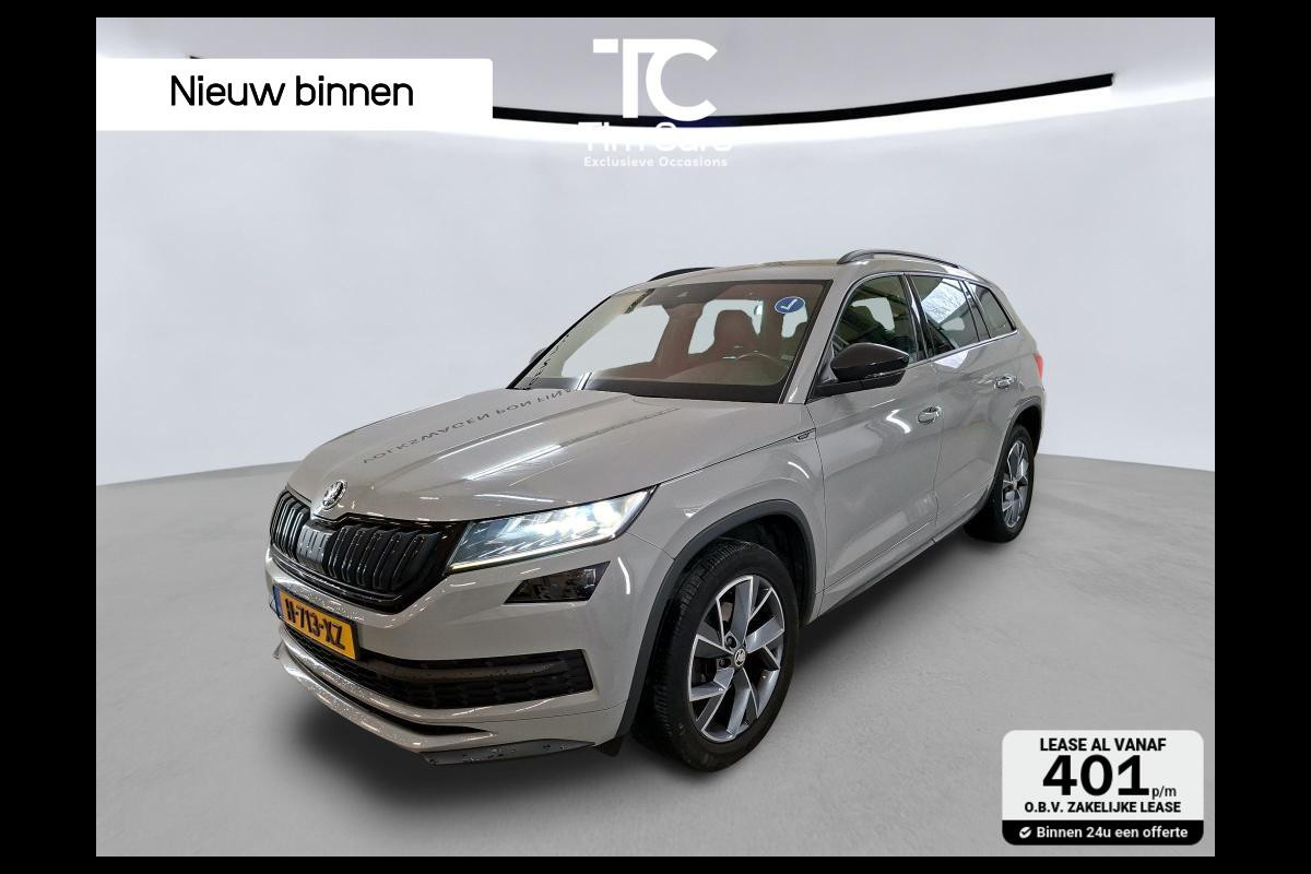 Škoda Kodiaq 1.5 TSI Sportline Automaat | Adaptieve cruise control | Lane assist | Canton HiFi installatie | Keyless entry & start | Parkeers