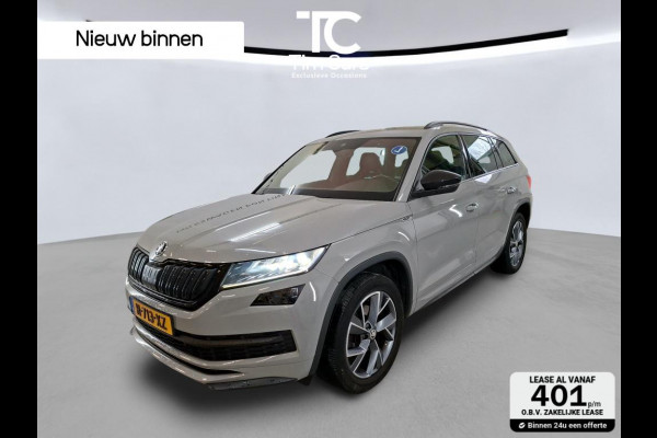 Škoda Kodiaq 1.5 TSI Sportline Automaat | Adaptieve cruise control | Lane assist | Canton HiFi installatie | Keyless entry & start | Parkeers