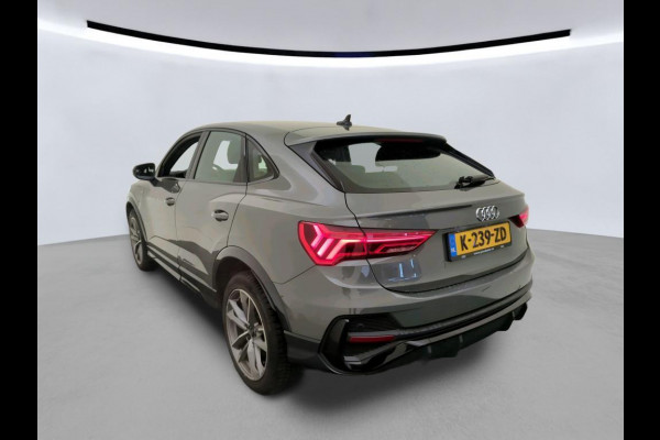 Audi Q3 Sportback 45 TFSI e S Edition Automaat | Keyless entry & start | Chronosgrijs | Stoelverwarming | Sonos Audio HiFi | Zwart optiek | Elektr