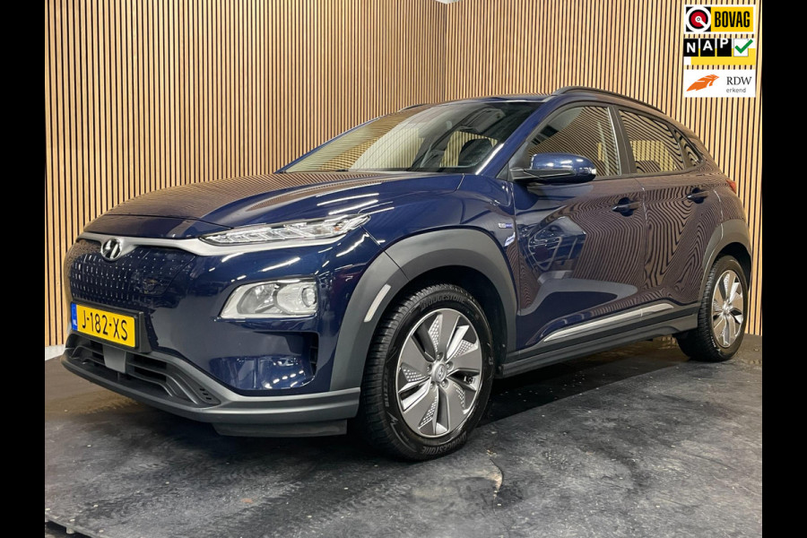 Hyundai Kona EV Comfort 64 kWh|3-FASE|100% SOH|KRELL|ACC|CARPLAY|CAMERA|CLIMATE,CRUISE CONTROL|1e EIG.|NL-AUTO|NAP|INCL.BTW|