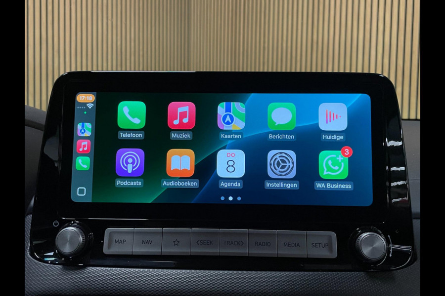 Hyundai Kona EV Comfort 64 kWh|3-FASE|100% SOH|KRELL|ACC|CARPLAY|CAMERA|CLIMATE,CRUISE CONTROL|1e EIG.|NL-AUTO|NAP|INCL.BTW|