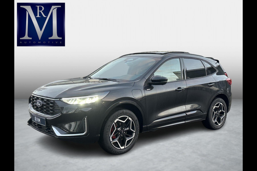 Ford Kuga 2.5 PHEV ST-Line X NIEUWE AUTO| FABRIEKSGARANTIE WINTERPACK | PANO | 360 CAMERA| ELEK. ACHTERKLEP| ACHTERBANK VERWARMD| STOEL + STUURVERWARMING| SUPER COMPLEET!