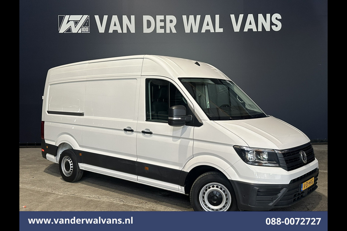 Volkswagen Crafter 2.0 TDI 140 pk L3H3 L2H2 Euro6 Airco | Camera | Navigatie | Apple Carplay | Massagestoel Android Auto, Parkeersensoren, 3000kg trekvermogen