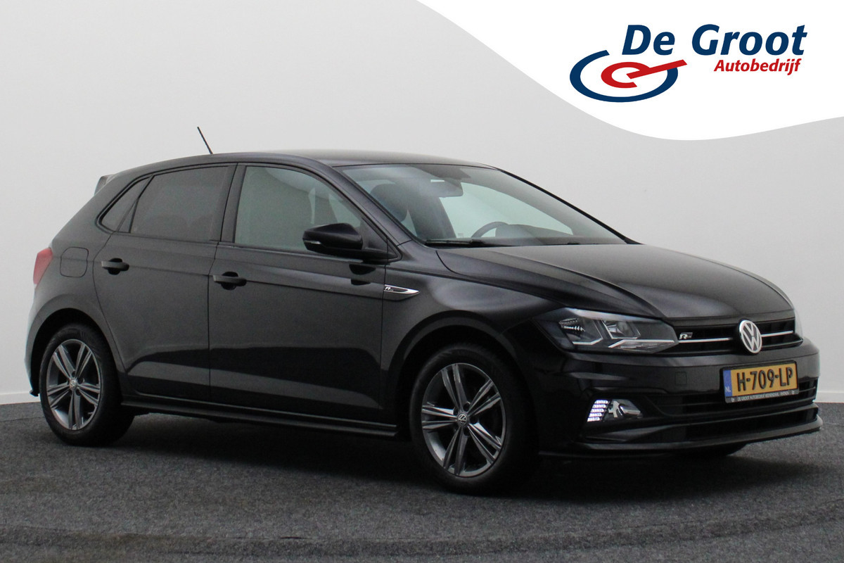Volkswagen Polo 1.0 TSI Highline R-Line Climate, ACC, Apple Carplay, Sfeerverlichting, Sportstoelen, DAB, 17''