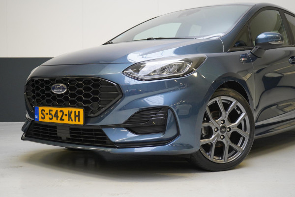 Ford Fiesta 1.0 EcoBoost Hybrid ST-Line | Carplay | Stoelverwarming | Stuurverwarming | Sportstuur | Privacy glass