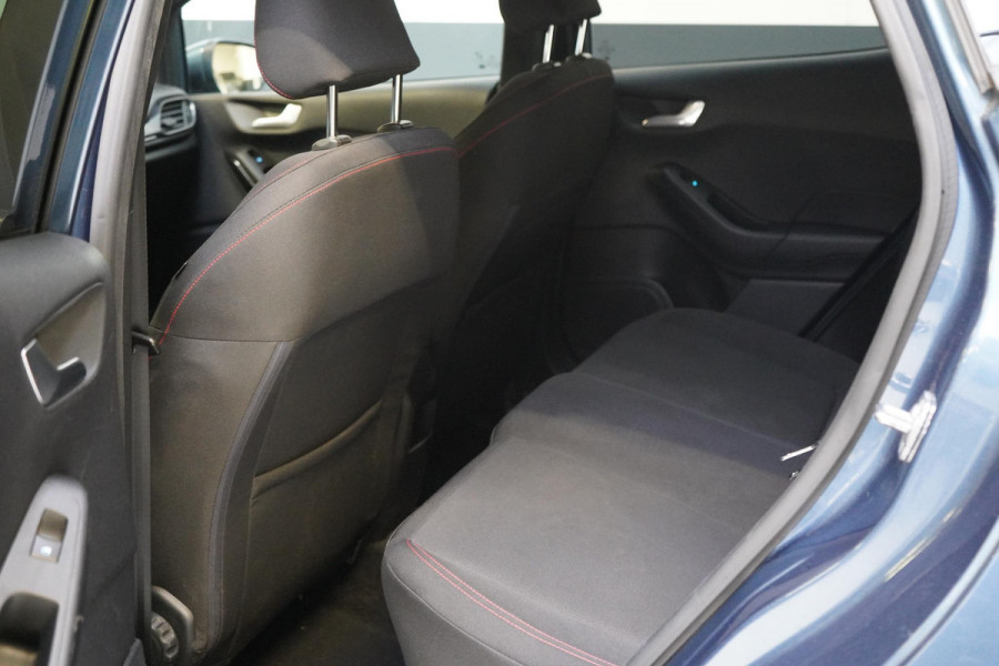 Ford Fiesta 1.0 EcoBoost Hybrid ST-Line | Carplay | Stoelverwarming | Stuurverwarming | Sportstuur | Privacy glass