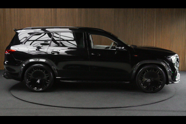Mercedes-Benz GLS BRABUS 800 4MATIC HUD Massage Full-Carbon Panodak Leer Distronic Standkachel Keyless 360 Camera Burmester Sterrenhemel Airmatic DC Elektr. achterklep Elektr. verstelbare stoelen voor & achter met memory Soft close Elektr. bedienbare trekhaak Elektr. verstelbare stuurwiel Navi PDC LM velgen