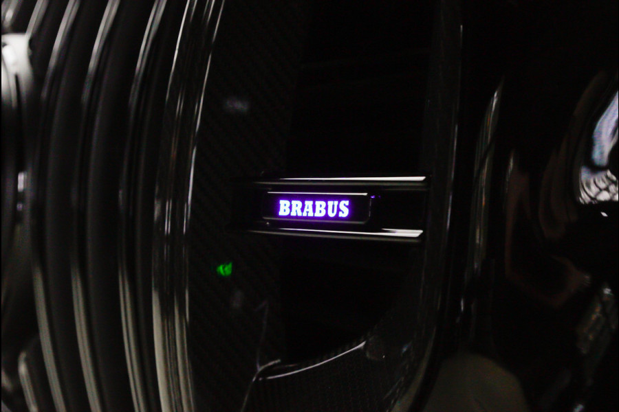 Mercedes-Benz GLS BRABUS 800 4MATIC HUD Massage Full-Carbon Panodak Leer Distronic Standkachel Keyless 360 Camera Burmester Sterrenhemel Airmatic DC Elektr. achterklep Elektr. verstelbare stoelen voor & achter met memory Soft close Elektr. bedienbare trekhaak Elektr. verstelbare stuurwiel Navi PDC LM velgen