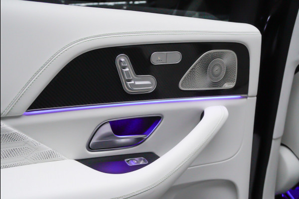 Mercedes-Benz GLS BRABUS 800 4MATIC HUD Massage Full-Carbon Panodak Leer Distronic Standkachel Keyless 360 Camera Burmester Sterrenhemel Airmatic DC Elektr. achterklep Elektr. verstelbare stoelen voor & achter met memory Soft close Elektr. bedienbare trekhaak Elektr. verstelbare stuurwiel Navi PDC LM velgen