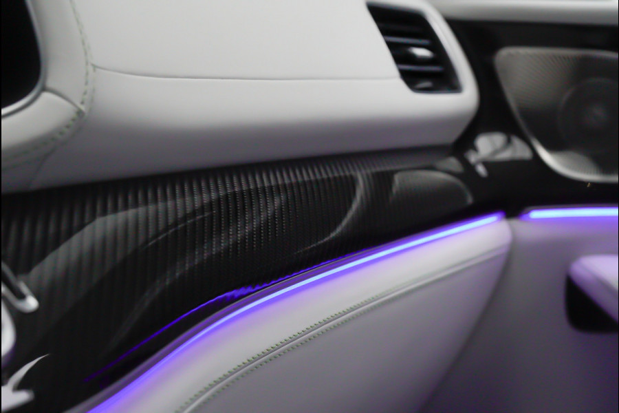 Mercedes-Benz GLS BRABUS 800 4MATIC HUD Massage Full-Carbon Panodak Leer Distronic Standkachel Keyless 360 Camera Burmester Sterrenhemel Airmatic DC Elektr. achterklep Elektr. verstelbare stoelen voor & achter met memory Soft close Elektr. bedienbare trekhaak Elektr. verstelbare stuurwiel Navi PDC LM velgen