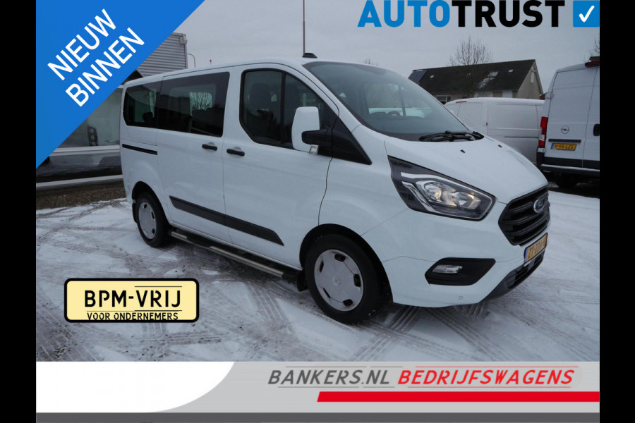 Ford Transit Custom 2.0 TDCI 110PK, L1H1, Airco, Combi-9 Persoons, Meerdere op voorraad